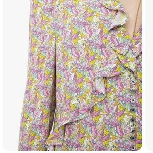Zadig & Voltaire Women's Tresse Liberty Wings Crepe Blouse SIZE SMALL